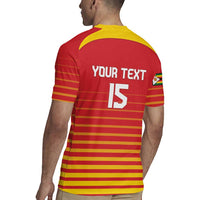 Custom Zimbabwe Cricket Rugby Jersey Go Chevrons Go - Wonder Print Shop