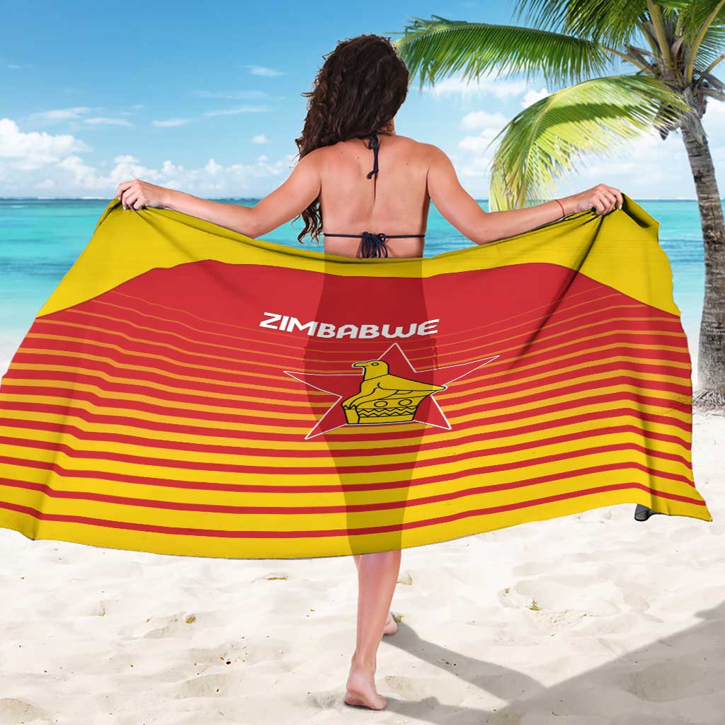 Zimbabwe Cricket Sarong Go Chevrons Go - Wonder Print Shop