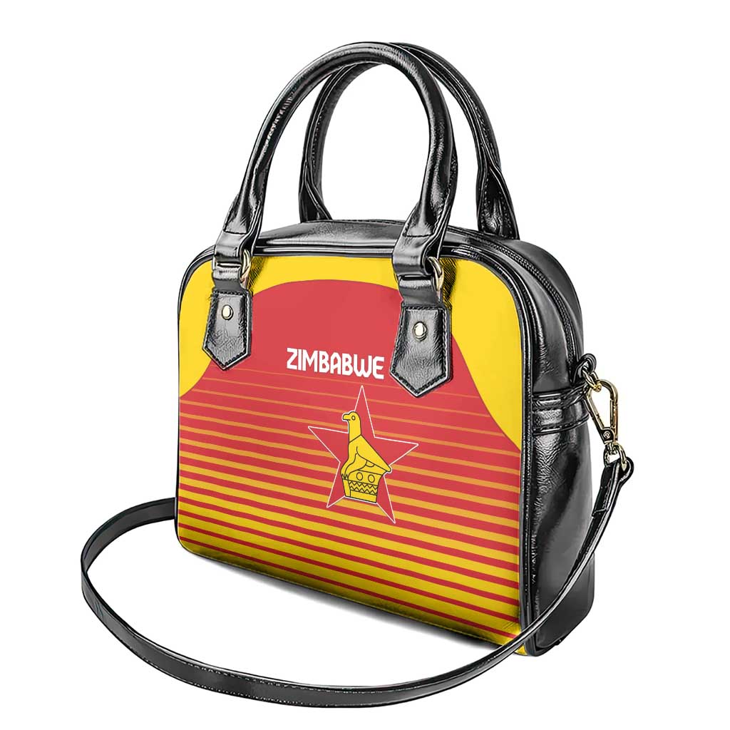 Zimbabwe Cricket Shoulder Handbag Go Chevrons Go - Wonder Print Shop