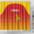 Zimbabwe Cricket Shower Curtain Go Chevrons Go - Wonder Print Shop