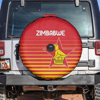 Zimbabwe Cricket Spare Tire Cover Go Chevrons Go - Wonder Print Shop