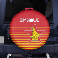 Zimbabwe Cricket Spare Tire Cover Go Chevrons Go - Wonder Print Shop