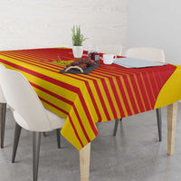 Zimbabwe Cricket Tablecloth Go Chevrons Go - Wonder Print Shop