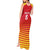 Custom Zimbabwe Cricket Tank Maxi Dress Go Chevrons Go - Wonder Print Shop