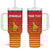 Custom Zimbabwe Cricket Tumbler With Handle Go Chevrons Go - Wonder Print Shop