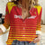 Custom Zimbabwe Cricket Women Casual Shirt Go Chevrons Go - Wonder Print Shop