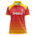 Custom Zimbabwe Cricket Women Polo Shirt Go Chevrons Go - Wonder Print Shop