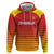 Custom Zimbabwe Cricket Zip Hoodie Go Chevrons Go - Wonder Print Shop