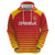 Custom Zimbabwe Cricket Zip Hoodie Go Chevrons Go - Wonder Print Shop