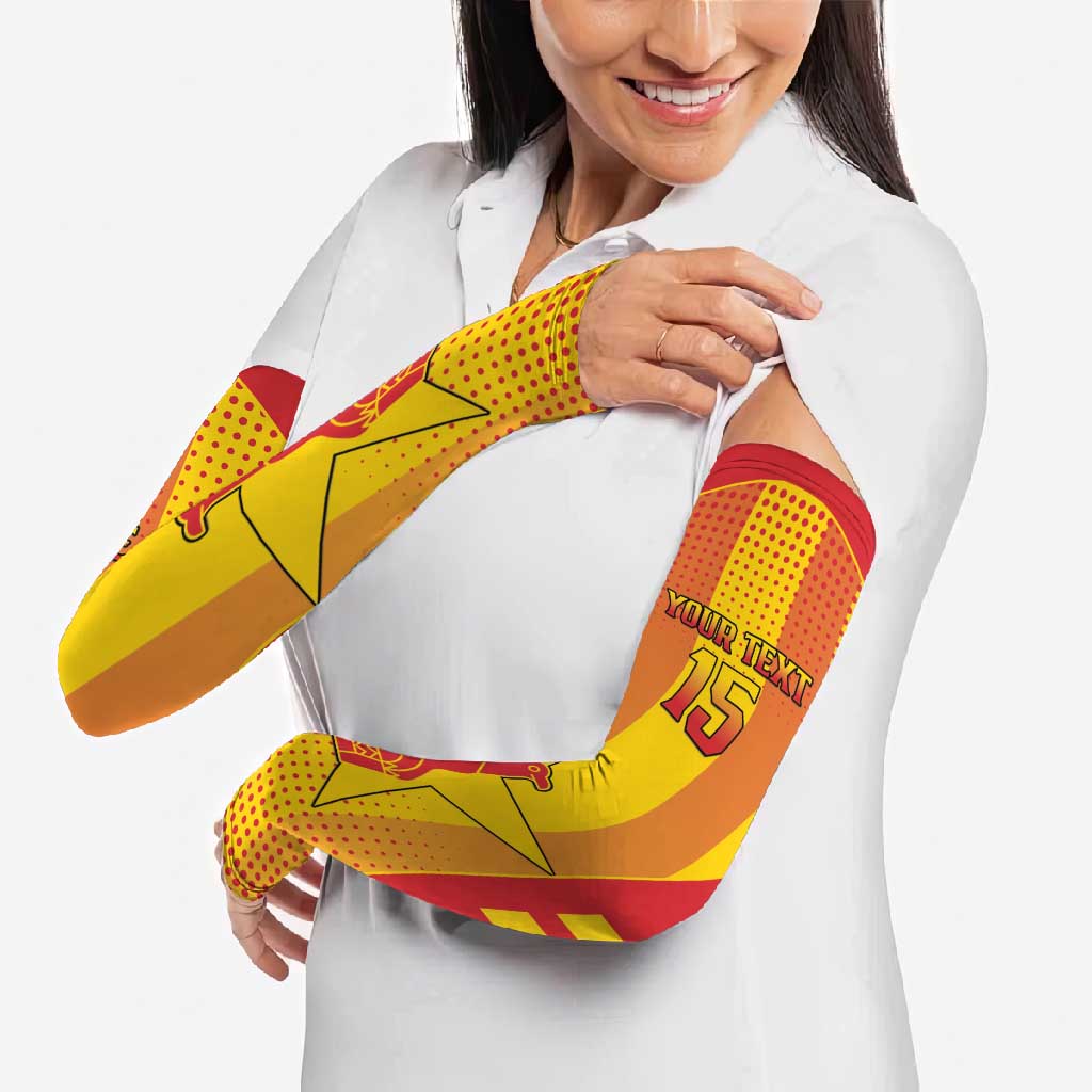 Custom Zimbabwe Cricket Arm Sleeves Go Champions - Wonder Print Shop