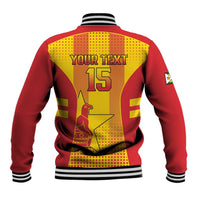 Custom Zimbabwe Cricket Baseball Jacket Go Champions - Wonder Print Shop