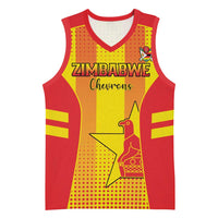 Custom Zimbabwe Cricket Basketball Jersey Go Champions - Wonder Print Shop