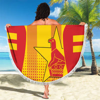 Zimbabwe Cricket Beach Blanket Go Champions LT15