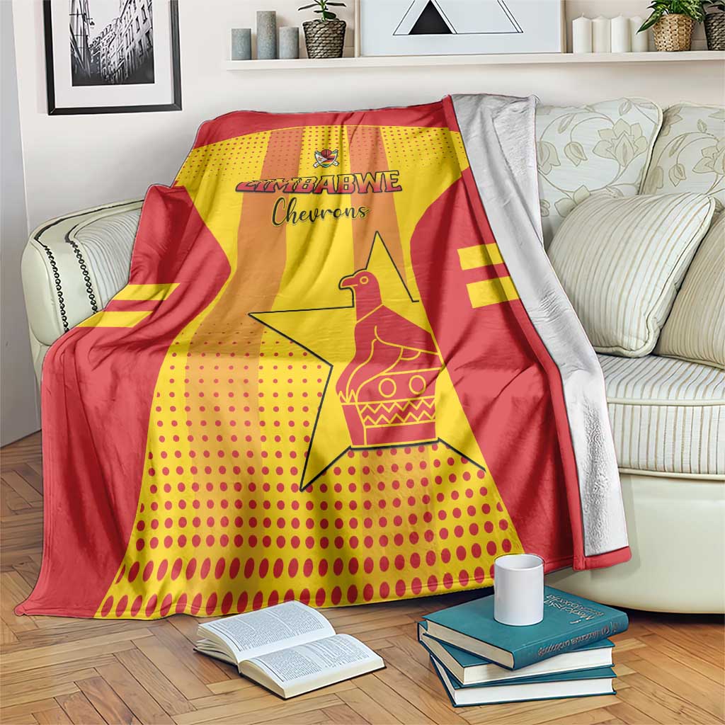 Zimbabwe Cricket Blanket Go Champions LT15