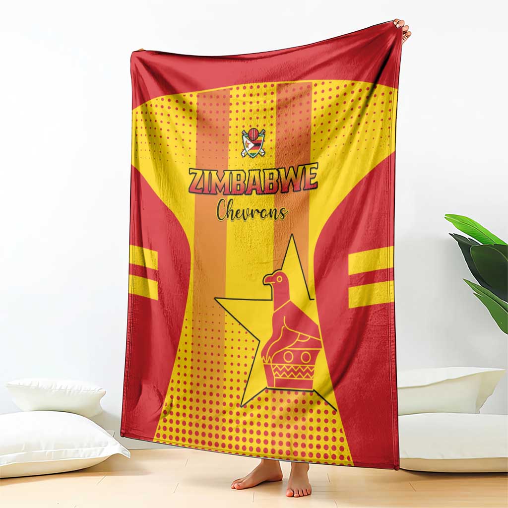 Zimbabwe Cricket Blanket Go Champions LT15
