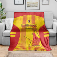 Zimbabwe Cricket Blanket Go Champions LT15