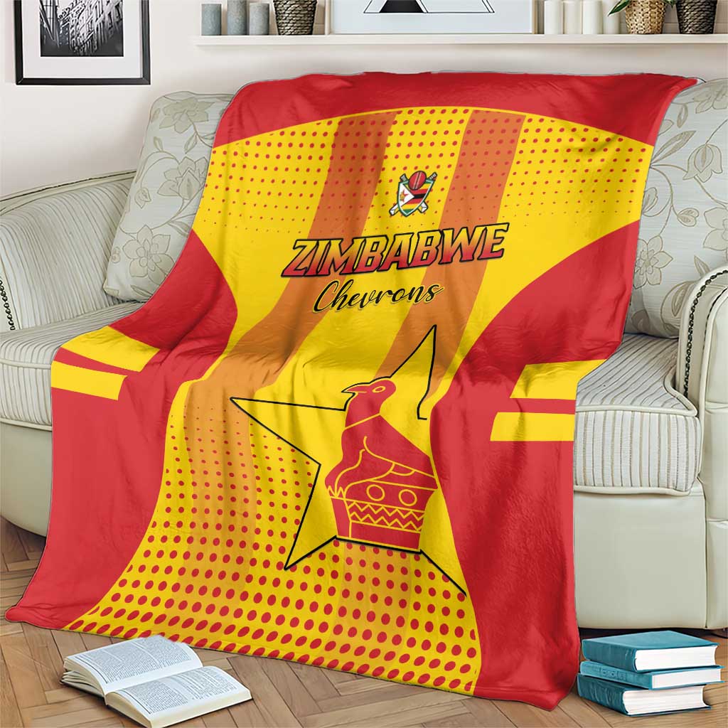 Zimbabwe Cricket Blanket Go Champions LT15