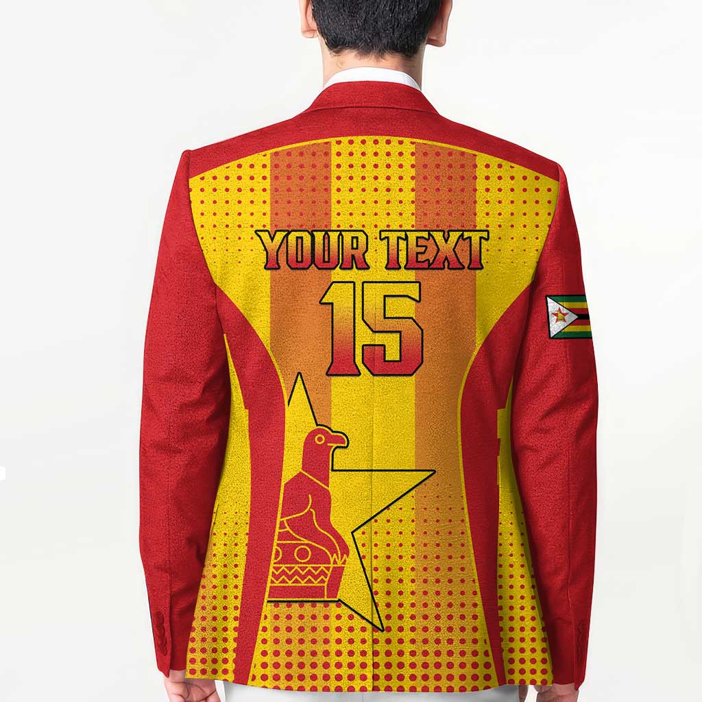 Custom Zimbabwe Cricket Blazer Go Champions - Wonder Print Shop