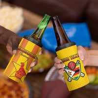 Custom Zimbabwe Cricket 4 in 1 Can Cooler Tumbler Go Champions - Wonder Print Shop