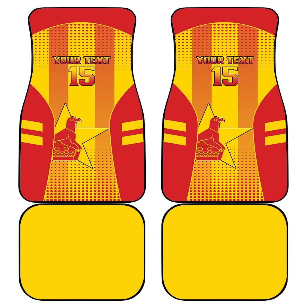 Zimbabwe Cricket Car Mats Go Champions LT15