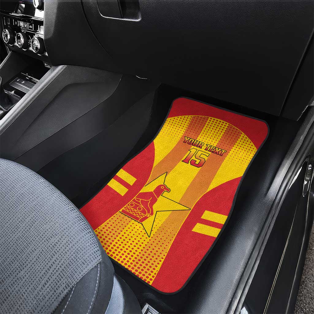 Zimbabwe Cricket Car Mats Go Champions LT15