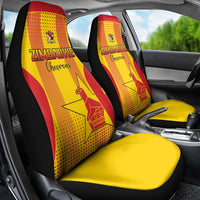 Zimbabwe Cricket Car Seat Cover Go Champions LT15