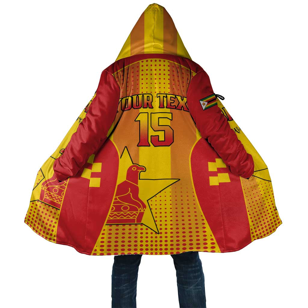 Custom Zimbabwe Cricket Cloak Go Champions - Wonder Print Shop