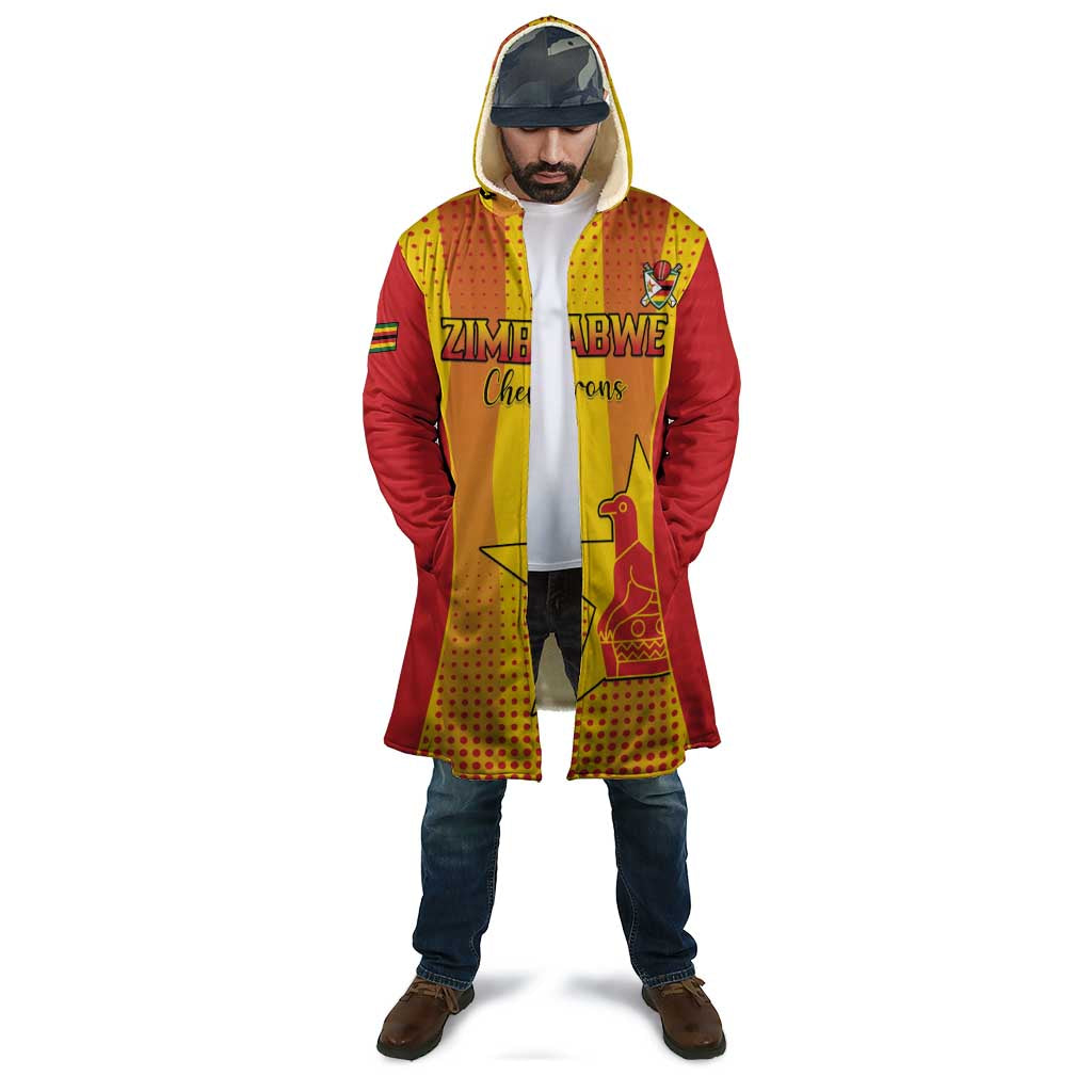 Custom Zimbabwe Cricket Cloak Go Champions - Wonder Print Shop