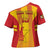 Custom Zimbabwe Cricket Cross Shoulder Shirt Go Champions - Wonder Print Shop