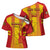 Custom Zimbabwe Cricket Cross Shoulder Shirt Go Champions - Wonder Print Shop