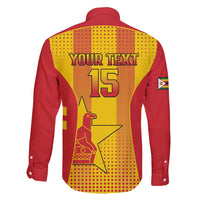 Custom Zimbabwe Cricket Family Matching Long Sleeve Bodycon Dress and Hawaiian Shirt Go Champions - Wonder Print Shop