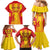 Custom Zimbabwe Cricket Family Matching Mermaid Dress and Hawaiian Shirt Go Champions - Wonder Print Shop