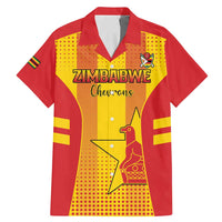 Custom Zimbabwe Cricket Family Matching Mermaid Dress and Hawaiian Shirt Go Champions - Wonder Print Shop
