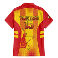 Custom Zimbabwe Cricket Family Matching Mermaid Dress and Hawaiian Shirt Go Champions - Wonder Print Shop