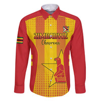 Custom Zimbabwe Cricket Family Matching Puletasi and Hawaiian Shirt Go Champions - Wonder Print Shop