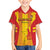 Custom Zimbabwe Cricket Family Matching Puletasi and Hawaiian Shirt Go Champions - Wonder Print Shop