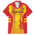 Custom Zimbabwe Cricket Family Matching Short Sleeve Bodycon Dress and Hawaiian Shirt Go Champions - Wonder Print Shop