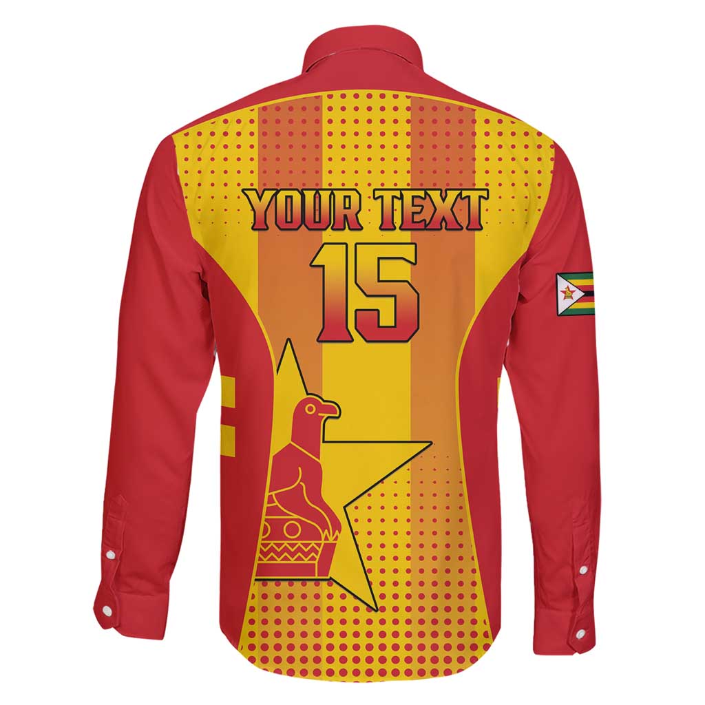 Custom Zimbabwe Cricket Family Matching Short Sleeve Bodycon Dress and Hawaiian Shirt Go Champions - Wonder Print Shop