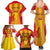 Custom Zimbabwe Cricket Family Matching Summer Maxi Dress and Hawaiian Shirt Go Champions - Wonder Print Shop