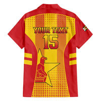 Custom Zimbabwe Cricket Family Matching Summer Maxi Dress and Hawaiian Shirt Go Champions - Wonder Print Shop