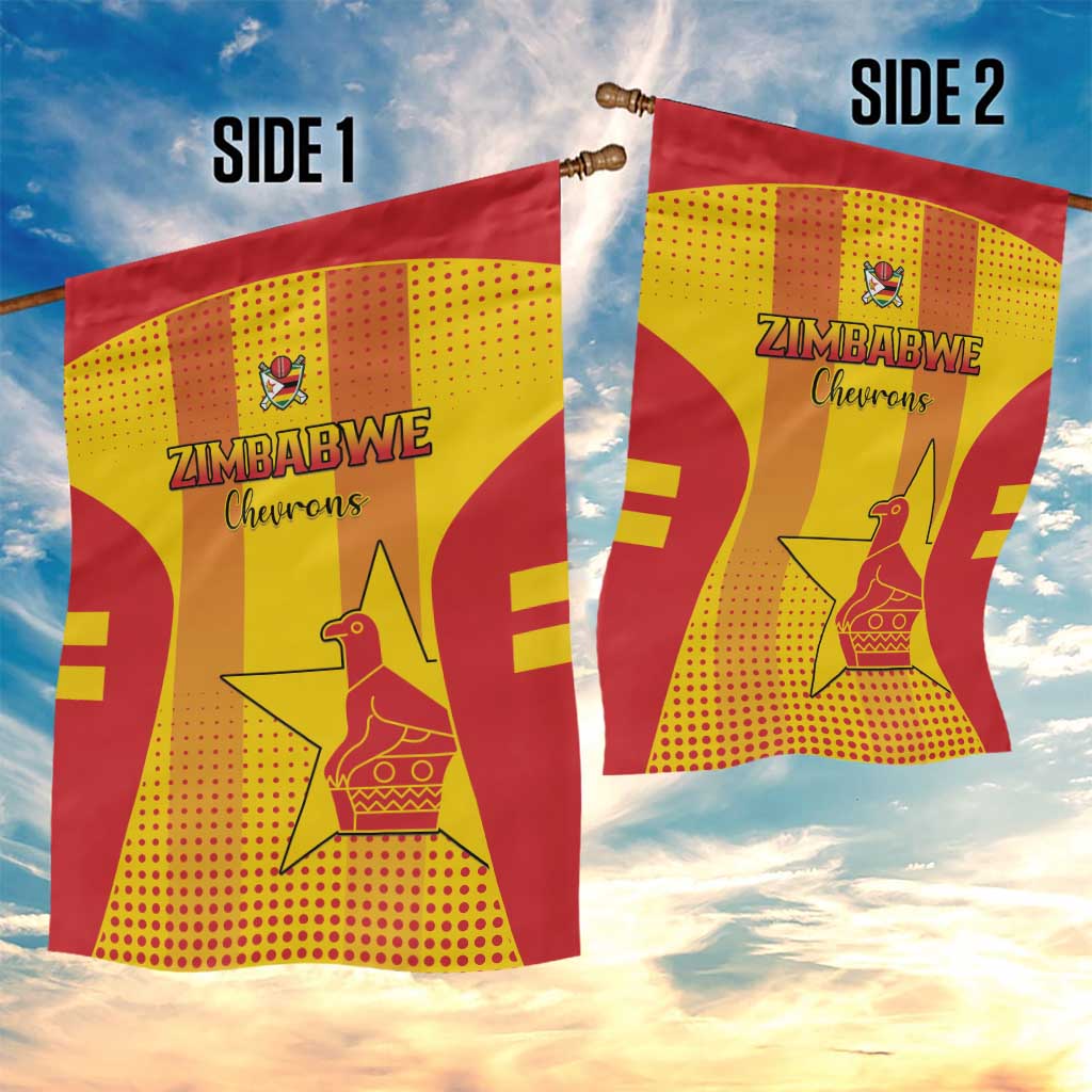 Zimbabwe Cricket Garden Flag Go Champions LT15