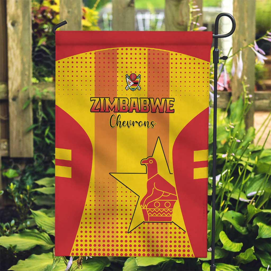 Zimbabwe Cricket Garden Flag Go Champions LT15