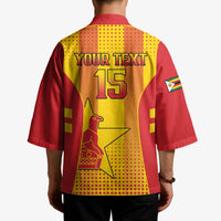 Custom Zimbabwe Cricket Kimono Go Champions - Wonder Print Shop