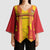Custom Zimbabwe Cricket Kimono Sleeve Blouse Go Champions - Wonder Print Shop