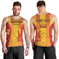 Custom Zimbabwe Cricket Men Tank Top Go Champions - Wonder Print Shop