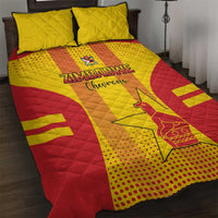 Zimbabwe Cricket Quilt Bed Set Go Champions LT15
