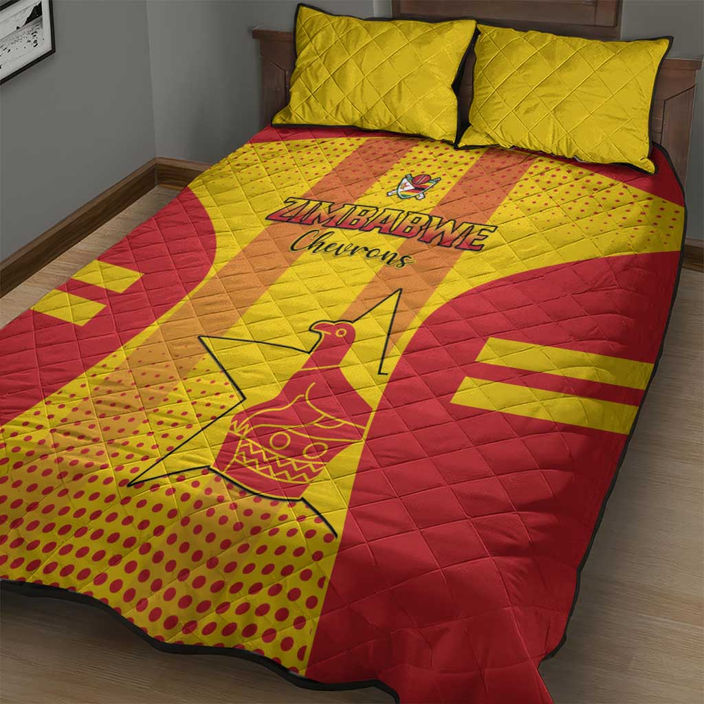 Zimbabwe Cricket Quilt Bed Set Go Champions LT15