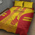 Zimbabwe Cricket Quilt Bed Set Go Champions LT15