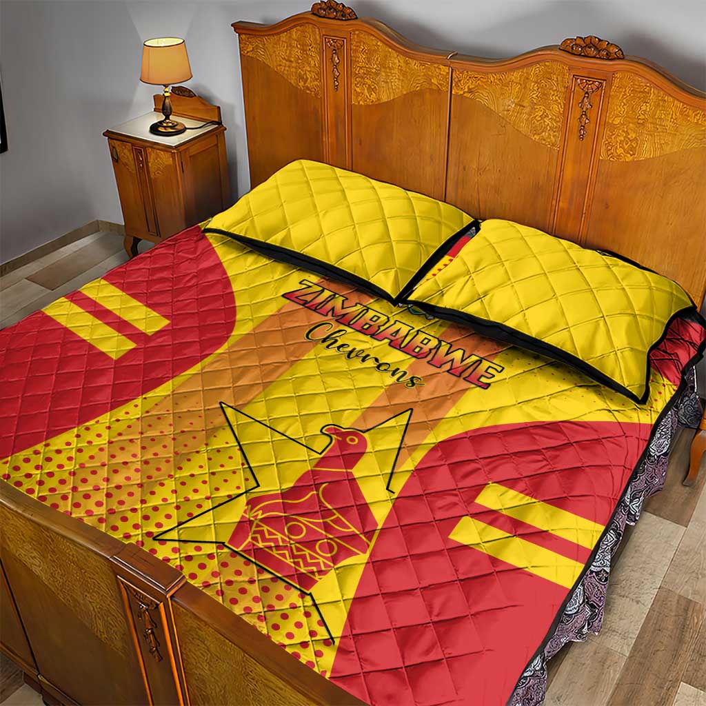 Zimbabwe Cricket Quilt Bed Set Go Champions LT15