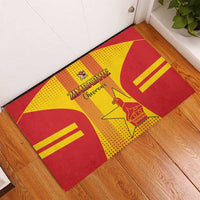 Zimbabwe Cricket Rubber Doormat Go Champions LT15